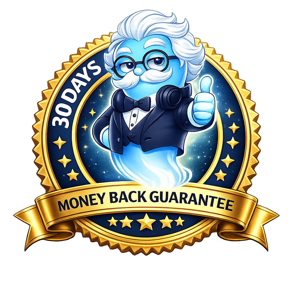 30-day guarantee seal - Money back